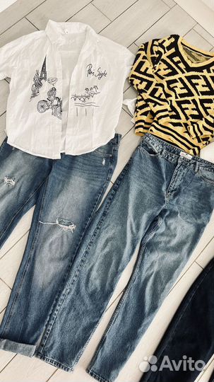 Брендовые вещи пакетом размер 46-48