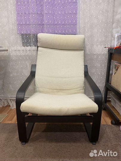 Кресло IKEA из ротанга