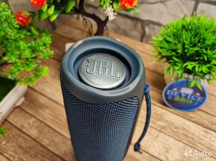 Портативная колонка JBL Flip 5 Blue Оригинал