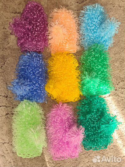 Мочалка ручной работы