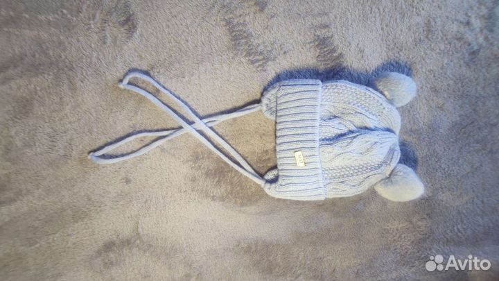 Шапочка для мальчика 44 46