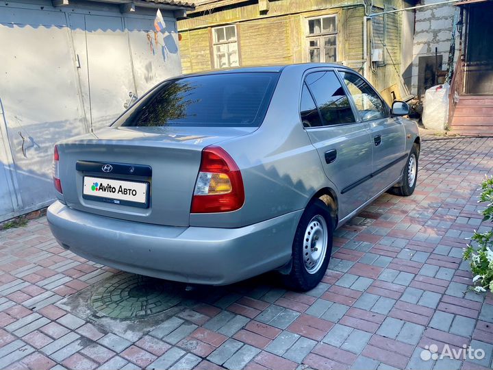 Hyundai Accent 1.5 МТ, 2007, 308 360 км