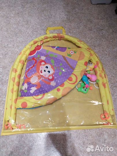 Детская игрушка развивашка- коврик