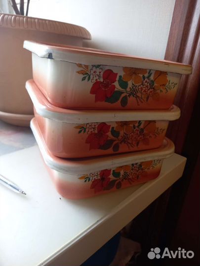 Эмалированные судки для холодца