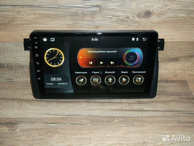 Магнитола BMW E46 Android GPS Bluetooth WiFi