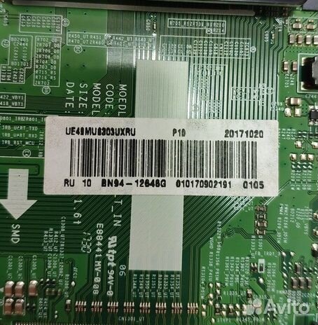 Mainboard kant M built IN BN41-02568B для тв Samsu