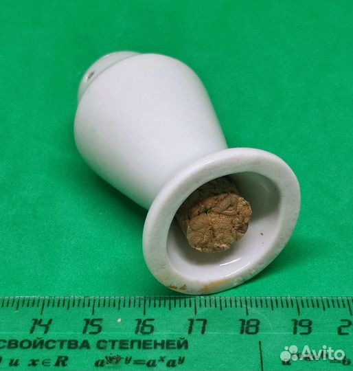 Солонка перечница фарфор старинная антикварная