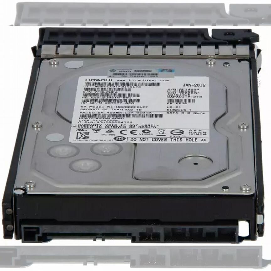 [MB2000EBUCF] Жесткий Диск Hp 2tb Sata3 3.5" Hdd Mb2000ebucf