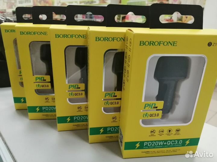 Автомобильная зарядка для телефона 20W PDF Q3