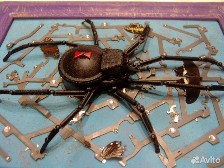 Паук каракурт, стимпанк