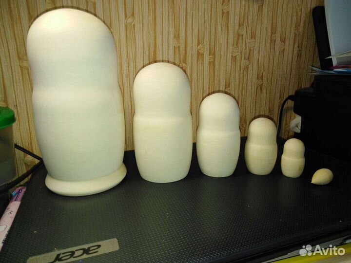 Деревянные заготовки матрешки - по сказкам