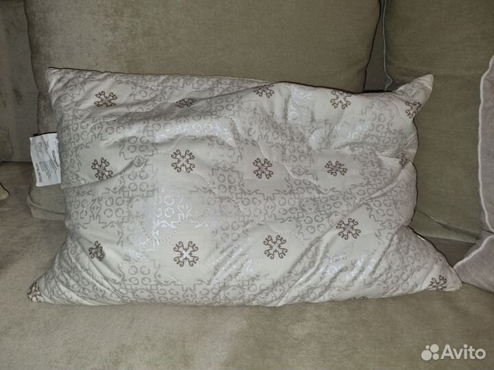 Две подушки с гречневой лузгой