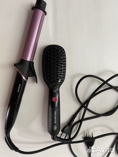 Расческа выпрямитель roventa