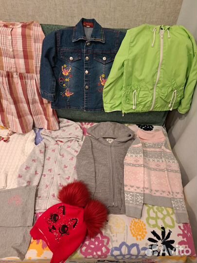 Вещи пакетом для девочки 104