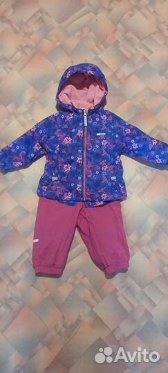 Демисезонный костюм для девочки 80