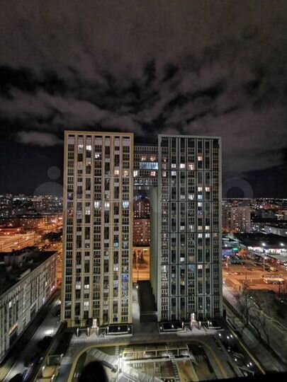 1-к. квартира, 54 м², 10/25 эт.