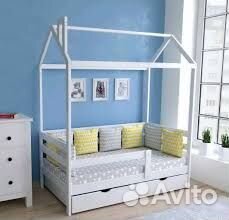 Кровать домик от 160/80 до 200/90