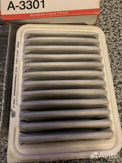 Воздушный фильтр Toyota corolla