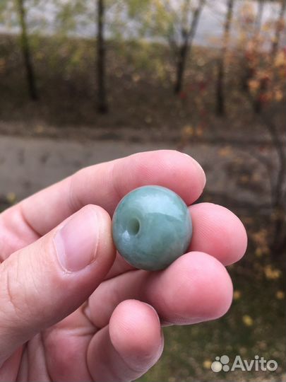 Жадеит, Fei Cui, бусина/кулон