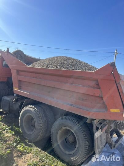 Доставка песок щебень земля