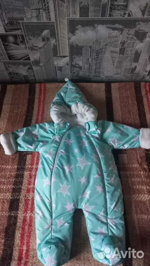 Комбинезон весна осень 74 80 на малыша