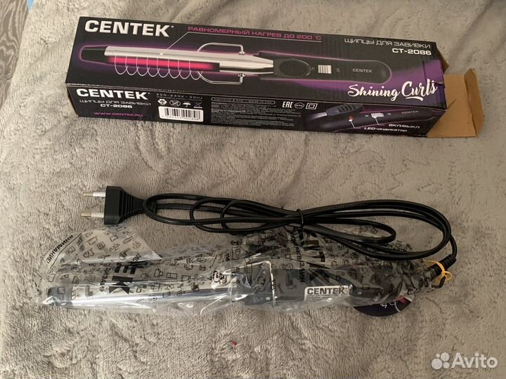 Щипцы для завивки волос centek