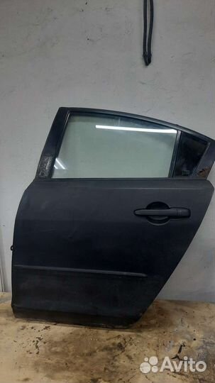 Дверь левая задняя mazda 3 bk