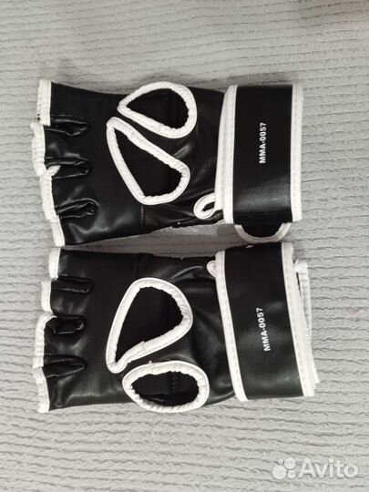 Перчатки для смешанных единоборств mma green hill