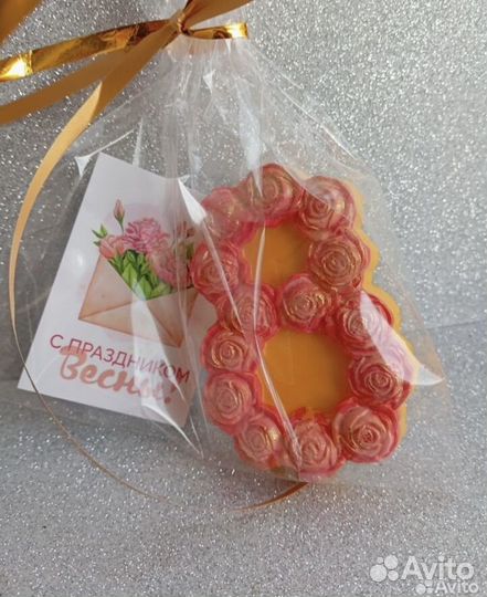 Мыло на 8марта