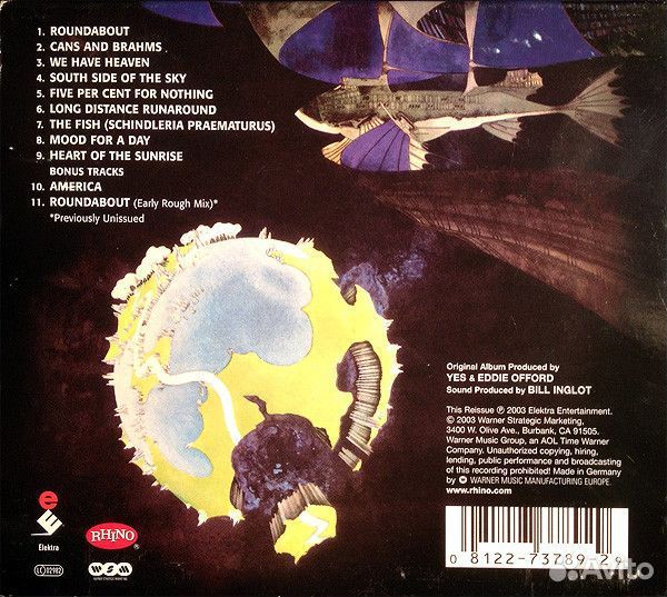 Yes - Fragile (digi) (CD)