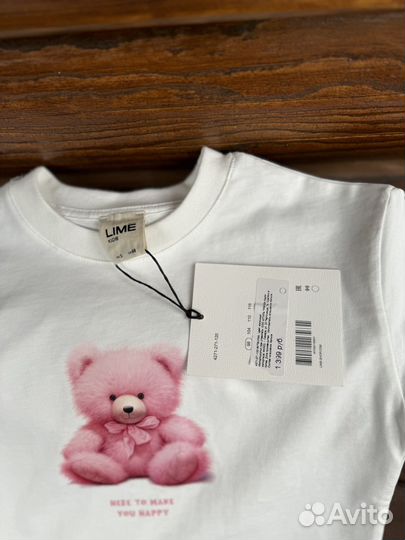 Футболка для девочки lime