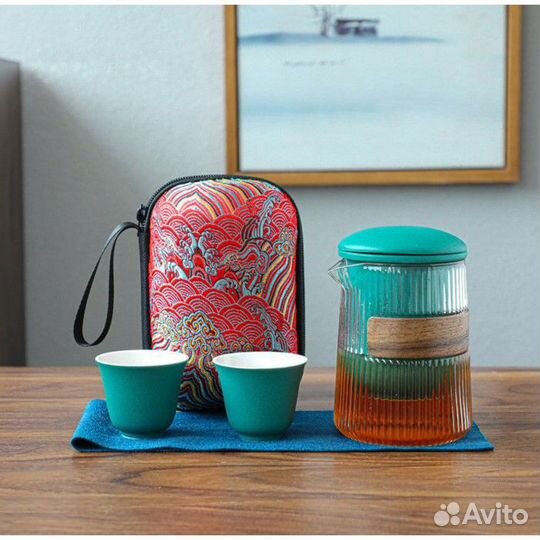 Набор для чайной церемонии 4 предметов на 2 персон