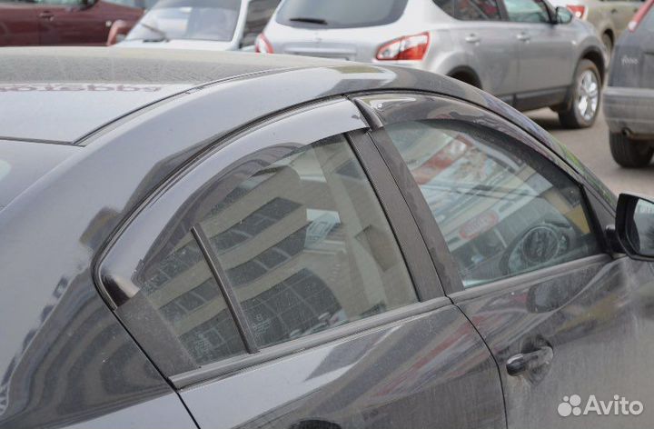 Дефлекторы окон mazda 3 bl