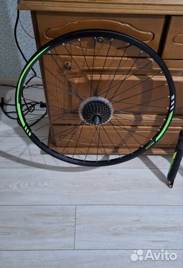 Велосипедный диск новый и вилка