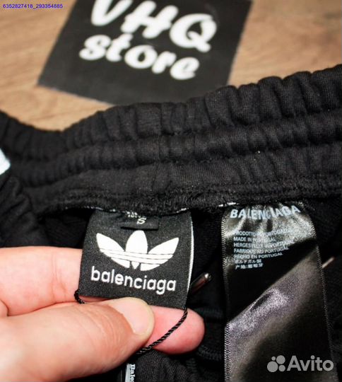 Широкие штаны Balenciaga x adidas (Арт.32468)