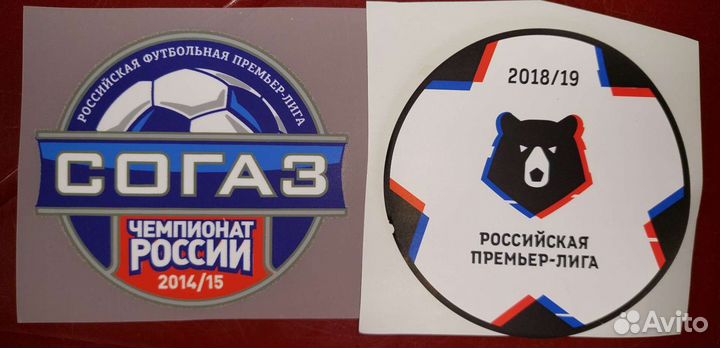 Патчи футбольные шевроны