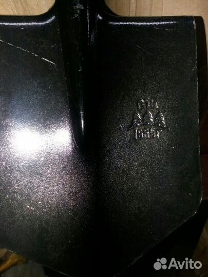 Лопата сапёрная малая с чехлом. СССР