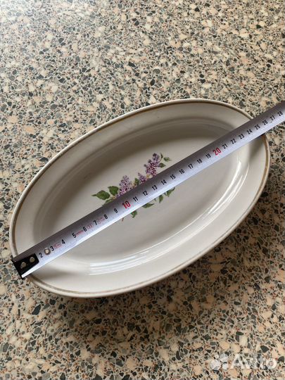 Блюдо форфор 