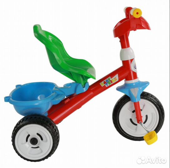 Велосипед 3х кол. Беби Трайк, рама сталь, корзинка