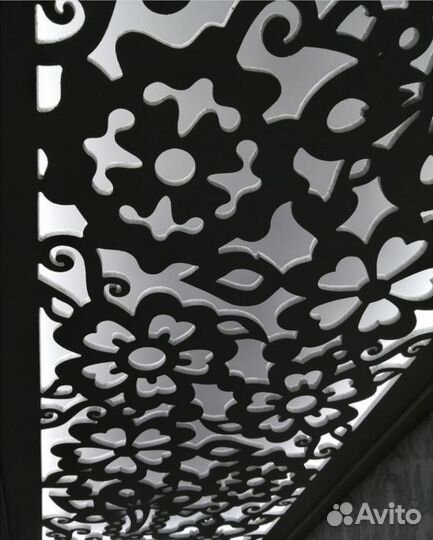 Ажурные перегородки, потолки, экран для батарея