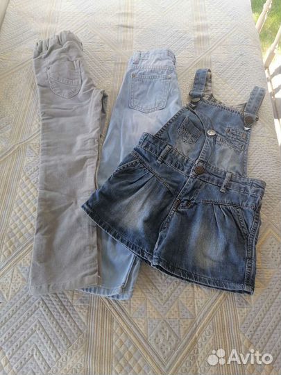 Вещи пакетом на девочку 110