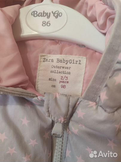 Жилетка на девочку 98 zara