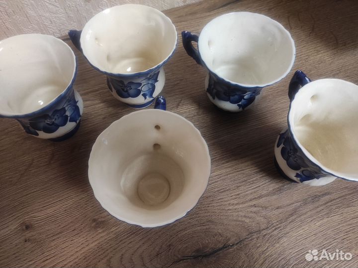 Чайные чашки набор из 5штук