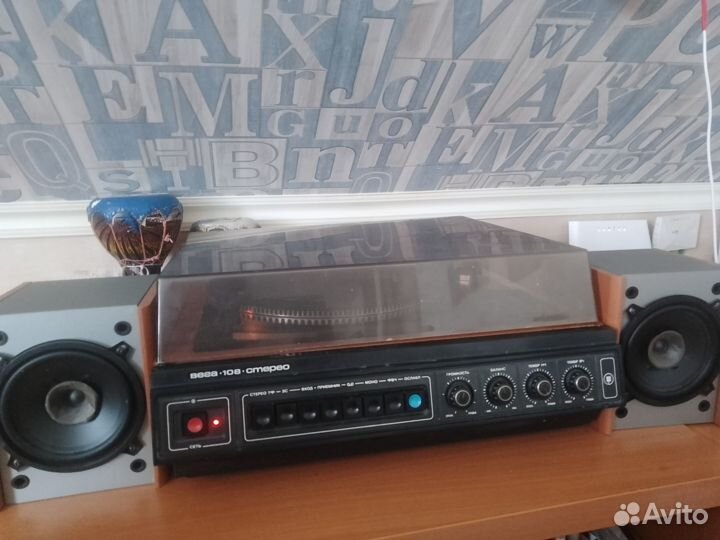 Проигрыватель винила вега 108