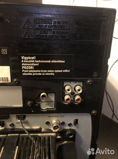 Музыкальный центр на запчасти