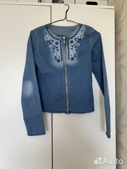 Джинсовка ветровка 164