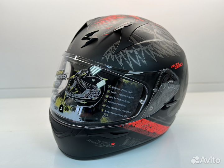 Мотошлем Scorpion EXO 390 Ighost