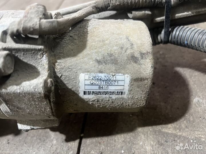 Рулевая рейка электро