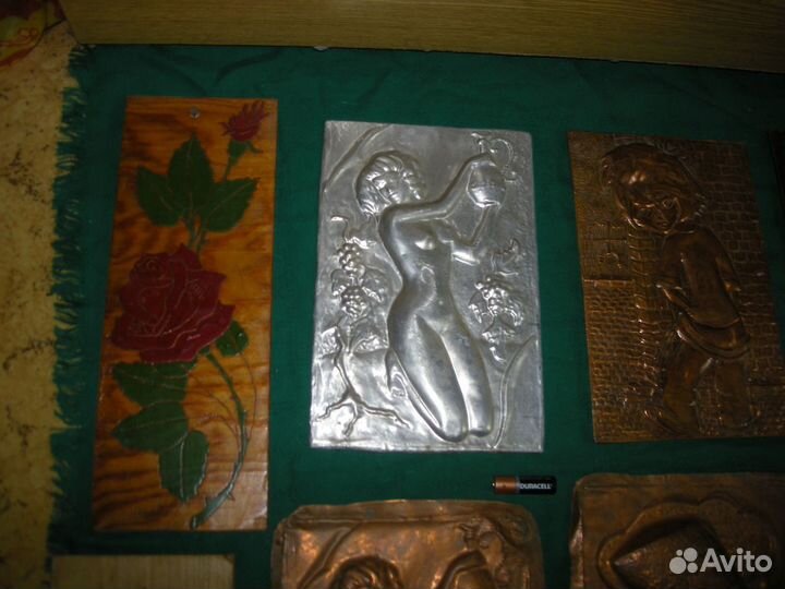 Панно чеканки СССР писающий мальчик самовывоз