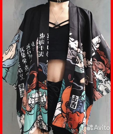 Кимоно хаори халат